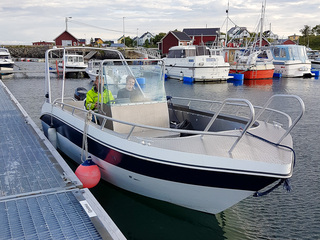 Træna boat 3, Kværnø 22ft/ 140 hp e/g/c