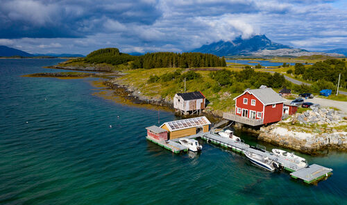 Blomsøy Rorbuer - Unterkünfte mit hohem Standard mit fantastischem Meerblick