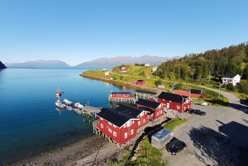 Koppangen Brygger - Traumhäuser mit Sauna am Lyngenfjord