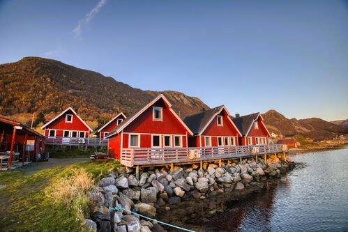 Senja Havfiskesenter - Wunderschöne Ferienhausanlage in Medby auf der Insel Senja
