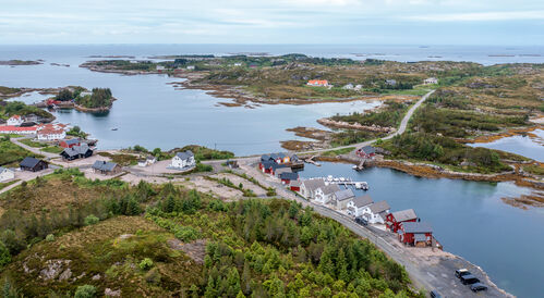 Lysøya Sjøhus - Ferienhaus direkt am Wasser im fischreichen Gebiet um Averøy