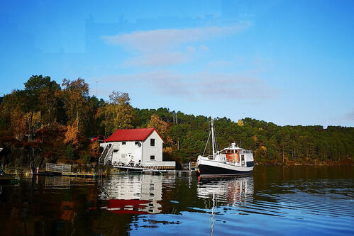 Orisbrygga - A god place for seafishing in fjords and at open sea.