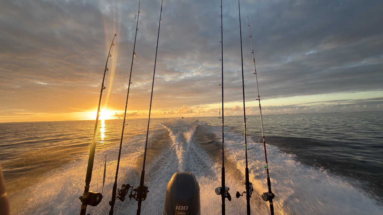 Sunset from the Boat