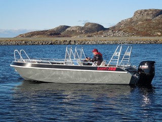 Fagervika alu boat nr 5 - 19ft/100 hp e/g/c