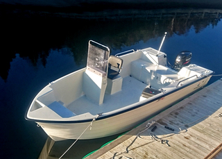 Foldvik boat 10 - Hobby 555, 18ft/80 hp, e/g/c