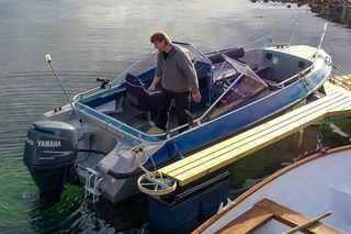 Kvitnesvågen boat Buster XXL 19ft/100 hp e/g/c