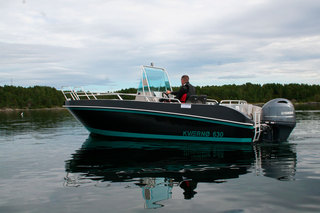 Larseng boat 7 - Kværnø 630, 21ft/80 hp e/g(c/GF