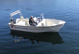 Rørvik boat 01 - Øien 620, 20ft/70 hp e/g/c/GF