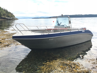 Skarnsundet hytte boat 1 - 17ft/40 hp echos/gps